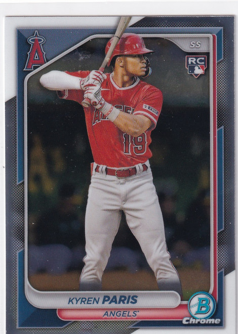 2024 BOWMAN CHROME #64 KYREN PARIS- ANGELS