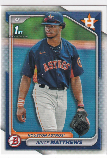 2024 BOWMAN CHROME #BP-69 BRICE MATTEWS- HOUSTON ASTROS