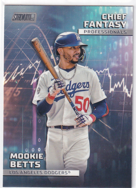 2023 TOPPS #CFPRO-15 MOOKIE BETTS CHIEF FANTASY- LOS ANGELES DODGERS