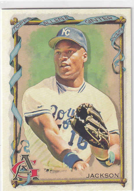 2023 TOPPS ALLEN & GINTER #135 BO JACKSON- KANSAS CITY ROYALS
