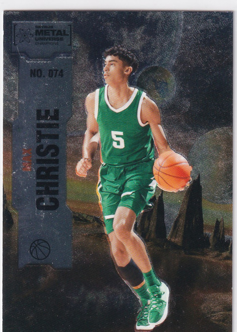 2022 SKYBOX METAL #74 MAX CHRISTE- DALLAS MAVERICKS