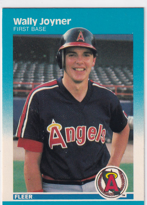 1987 FLEER #86 WALLY JOYNER- ANGELS