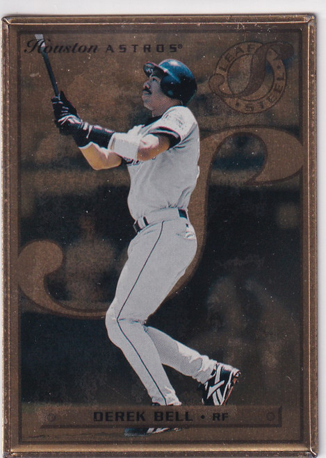 1996 DONRUSS #18 DEREK BELL STEEL STATS- HOUSTON ASTROS
