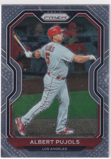 2021 PRIZM #21 ALBERT PUJOLS- ANGELS