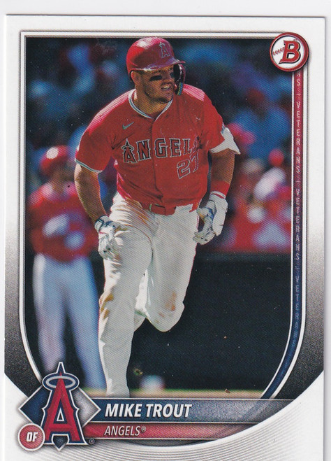 2025 BOWMAN #1 MIKE TROUT- ANGELS
