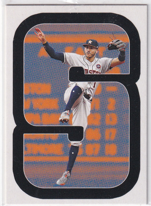 2017 TOPPS THROW BACK THURSDAY TBT #151 CARLOS CORREA- HOUSTON ASTROS