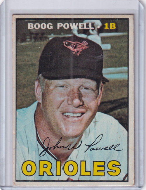 1967 Topps Baseball #230 Boog Powell - Baltimore Orioles