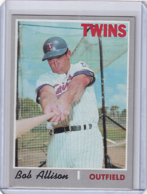 1970 Topps Baseball #635 Bob Allison - Minnesota Twins