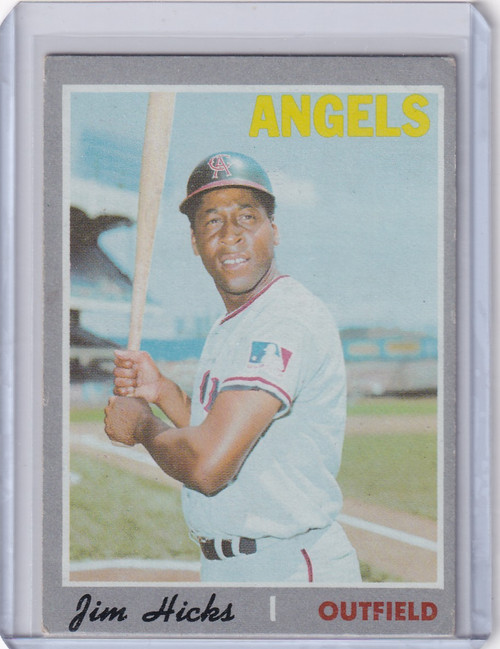 1970 Topps Baseball #173 Jim Hicks - California Angels