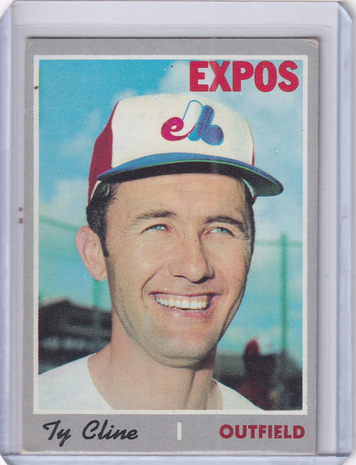 1970 Topps Baseball #164 Ty Cline - Montreal Expos