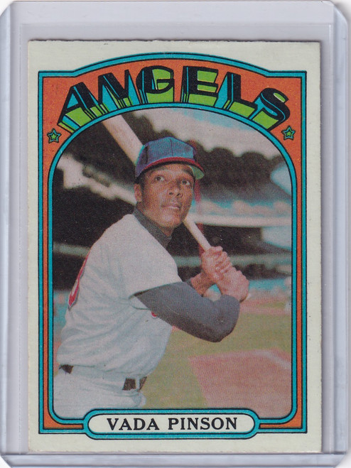 1972 Topps Baseball #135 Vada Pinson - California Angels