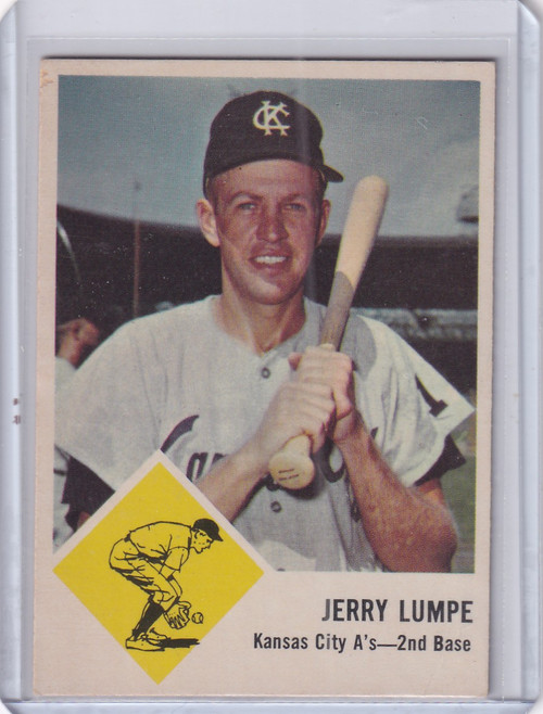 1963 Fleer #16 Jerry Lumpe - Kansas City Athletics