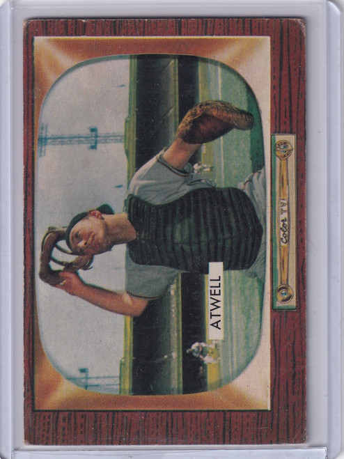 1955 Bowman Baseball #164 Toby Atwell - Pittsburgh Pirates