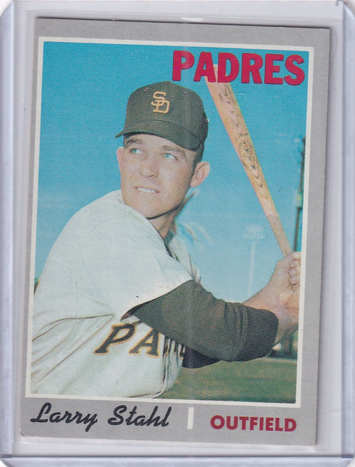 1970 Topps Baseball #494 Larry Stahl - San Diego Padres