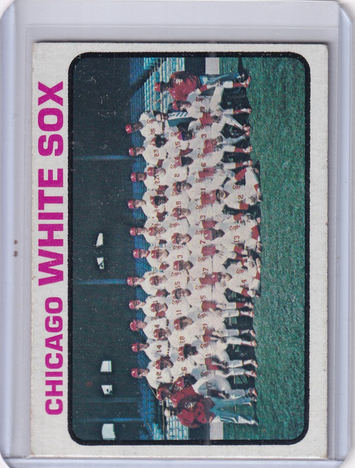 1973 Topps Baseball #481 Chicago White Sox Team