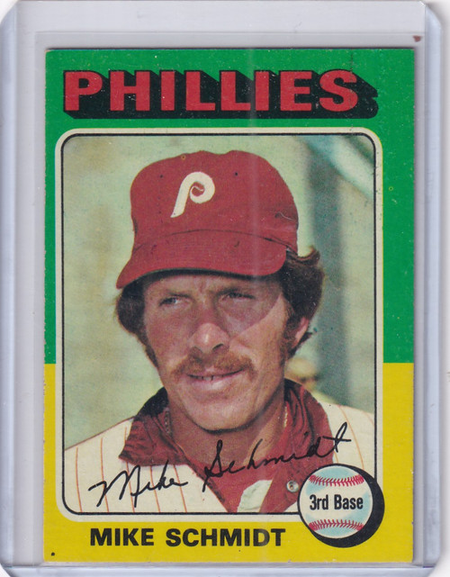 1975 Topps Baseball #70 Mike Schmidt - Philadelphia Phillies