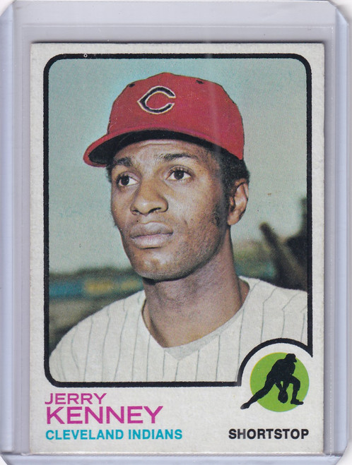 1973 Topps Baseball #514 Jerry Kenney - Cleveland Indians