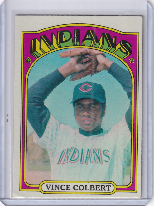 1972 Topps Baseball #84 Vince Colbert - Cleveland Indians