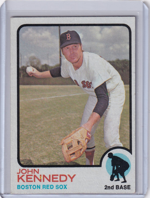 1973 Topps Baseball #437 John Kennedy - Boston Red Sox