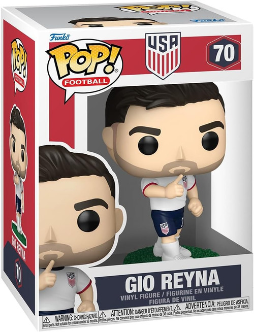 Funko POP: Football World Cup USA 2026 Gio Reyna #70