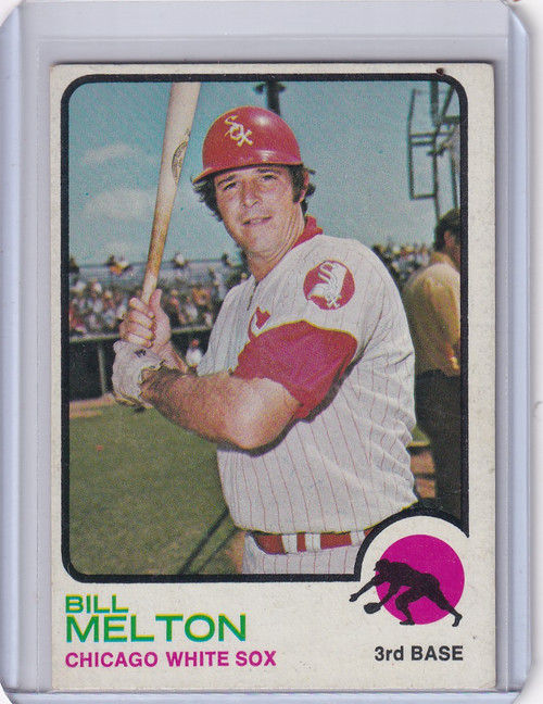1973 Topps Baseball #455 Bill Melton - Chicago White Sox