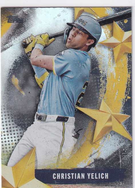 2025 TOPPS #SMLB-24 CHRISTIAN YELICH STARS OF MLB- MILWAUKEE BREWERS