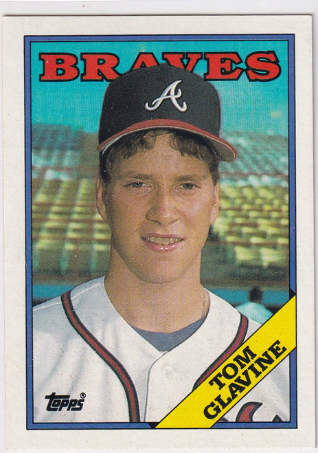 1988 TOPPS #779 TOM GLAVINE- ATLANTA BRAVES