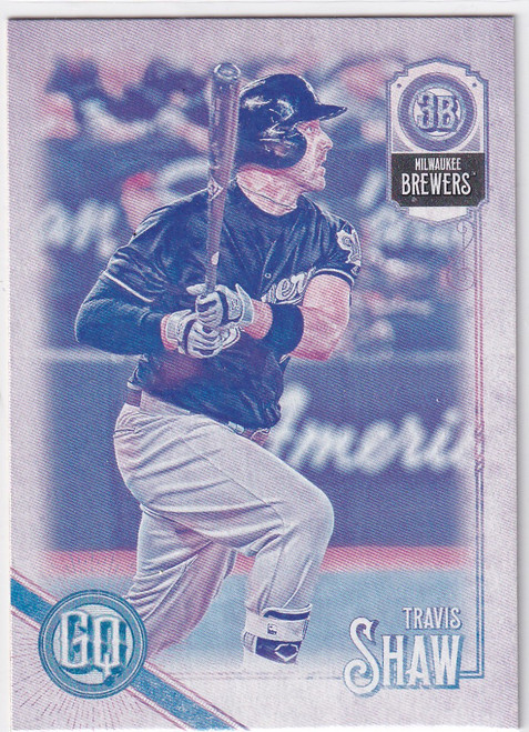 2018 TOPPS GYPSY QUEEN #154 TRAVIS SHAW- MILWAUKEE BREWERS