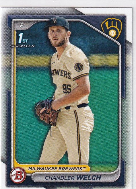 2024 BOWMAN #BD-103 CHANDLER WELCH- MILWAUKEE BREWERS