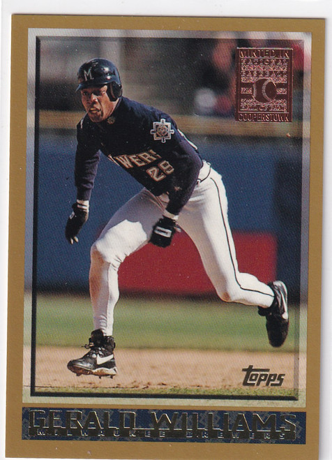 1997 TOPPS #212 GERALD WILLIAMS- MILWAUKEE BREWERS