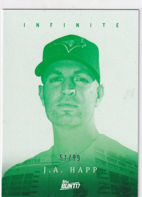 2017 TOPPS #I-JH JA HAPP INFINITE 51/99- TORONTO BLUE JAYS