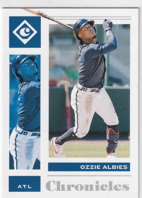 2021 LEGACY #28 OZZIE ALBIES- ATLANTA BRAVES