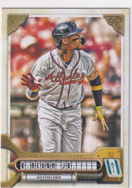 2022 TOPPS GYPSY QUEEN #68 RONALD ACUNA JR- ATLANTA BRAVES