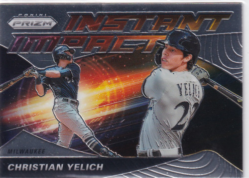 2020 PRIZM #II-5 CHRISTIAN YELICH INSTANT IMPACT- MILWAUKEE BREWERS