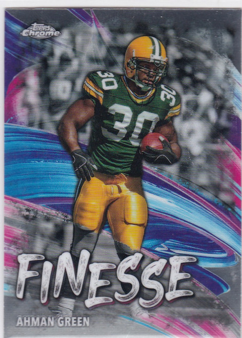 2024 Topps Chrome Finesse #F-12 Ahman Green  Green Bay packers