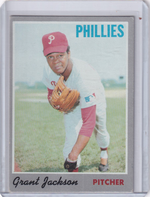 1970 Topps Baseball #6 Grant Jackson - Philadelphia Phillies