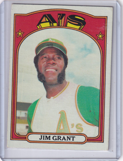 1972 Topps Baseball #111 Jim Grant - Oakland Athletics