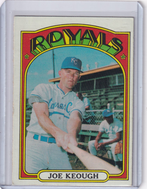 1972 Topps Baseball #133 Joe Keough - Kansas City Royals