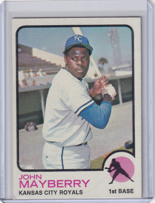1973 Topps Baseball #118 John Mayberry - Kansas City Royals