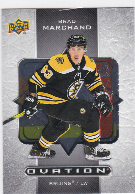 2020-21 Upper Deck Ovation #O-4 Brad Marchand Boston Bruins