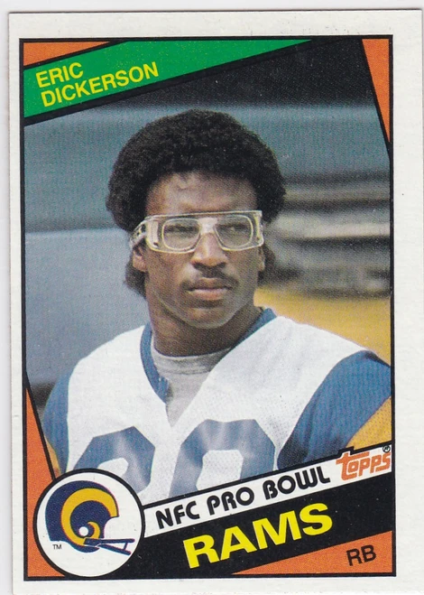1984 Topps #280 Eric Dickerson RC Los Angeles Rams