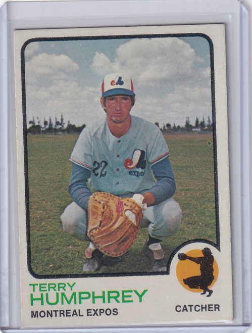 1973 Topps Baseball #106 Terry Humphrey - Montreal Expos
