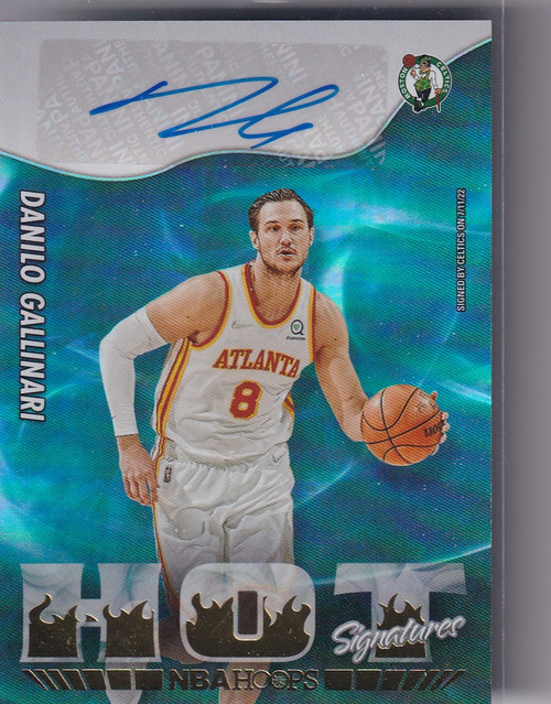 2022-23 HOOPS #HS-DGL DANILO GALLINARI HOT SIGNATURES HOLO- ATLANTA HAWKS