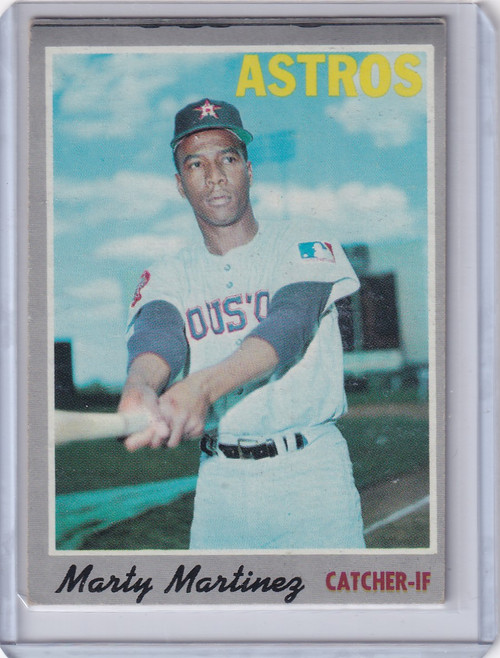 1970 Topps Baseball #126 Marty Martinez - Houston Astros