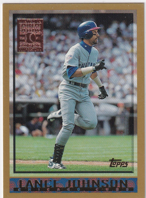 1998 TOPPS #314 LANCE JOHNSON- CHICAGO CUBS