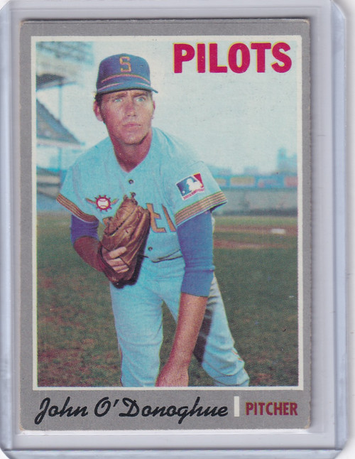 1970 Topps Baseball #441 John O'Donoghue - Seattle Pilots