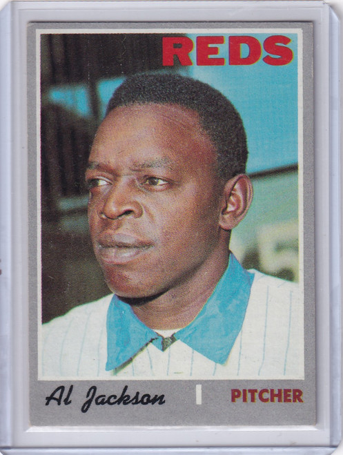 1970 Topps Baseball #443 Al Jackson - Cincinnati Reds