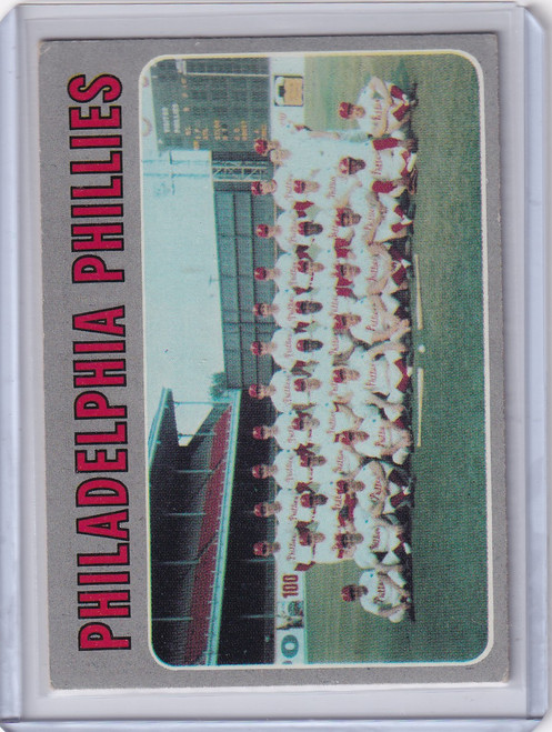 1970 Topps Baseball #436 Philadelphia Phillies Team