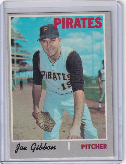 1970 Topps Baseball #517 Joe Gibbon - Pittsburgh Pirates