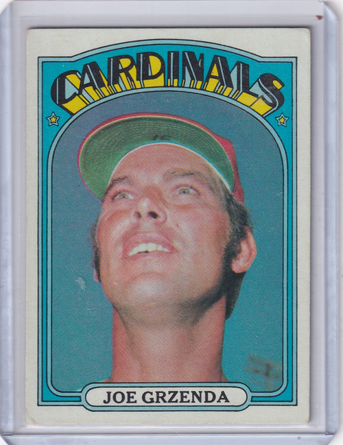 1972 Topps Baseball #13 Joe Grzenda - St. Louis Cardinals